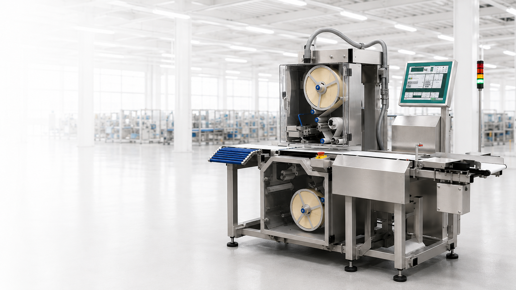 Industrielles Wiege- und Etikettiersystem